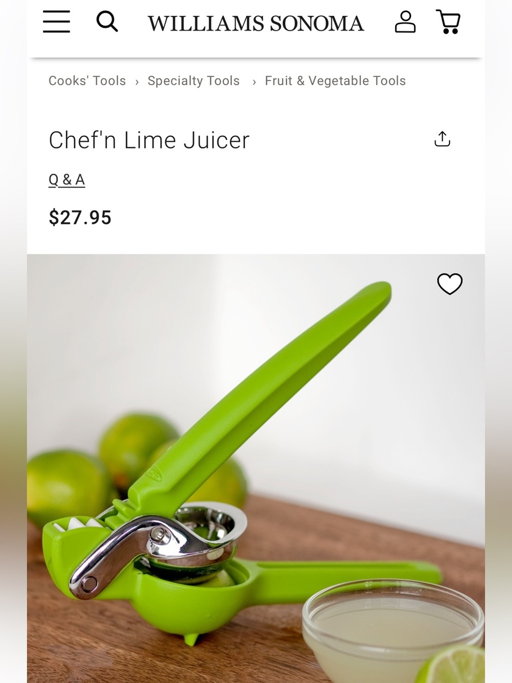 Freshforce Lime Juicer